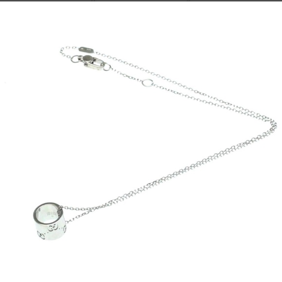 18K Icon Twirl Pendant Necklace - Picture 3 of 3